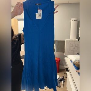 Zara Royal Blue Knit Dress